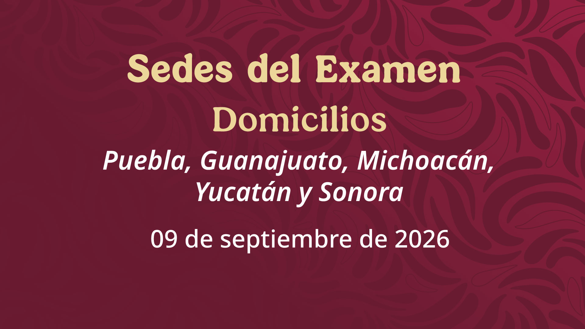 sedes y d omicilios